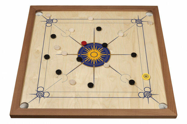 Carrom Standard (Blue/Yellow)