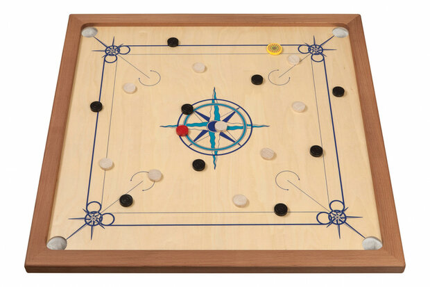 Carrom Standard (Dark Blue/Light Blue)