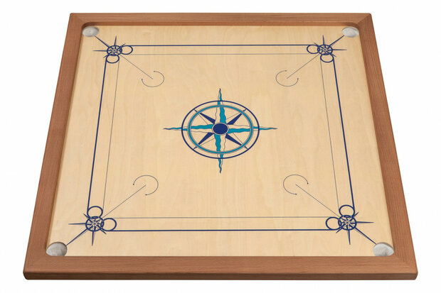 Carrom Standard (Dark Blue/Light Blue)