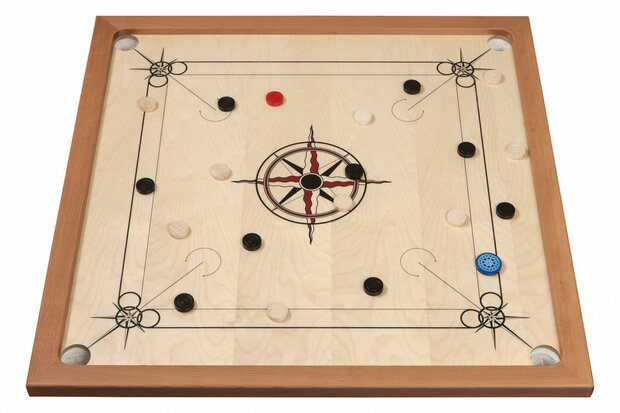 Carrom Standard (Black/Red)