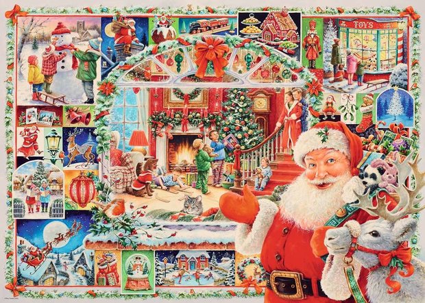 Kerstmis komt eraan! - Puzzel (1000)