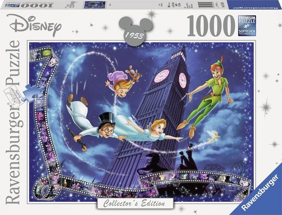 Disney Collector's Edition: Peter Pan - Puzzel (1000)