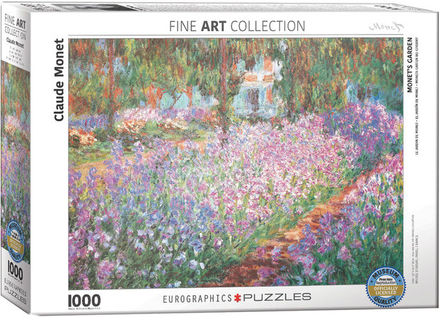 Monet's Garden, Claude Monet - Puzzel (1000)
