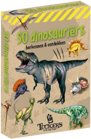 50 dinosauriërs: ontdekken & herkennen