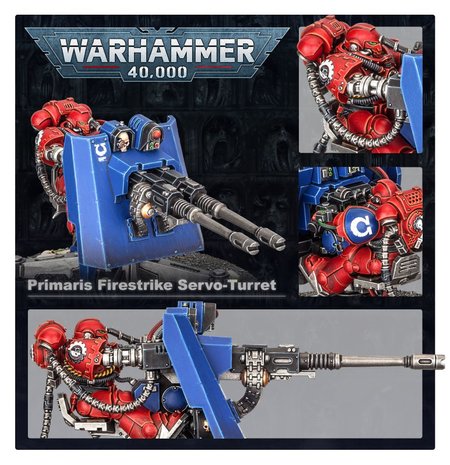 Warhammer 40,000 - Space Marines: Primaris Firestrike Servo-Turret [EASY TO BUILD]