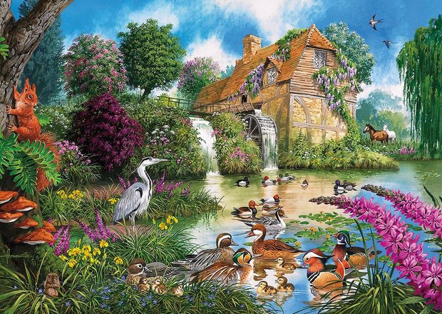 Flora & Fauna - Puzzel (4x500)