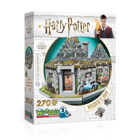 Harry Potter: Hagrid's Hut - Wrebbit 3D Puzzle (270)