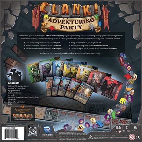 Clank! Adventuring Party