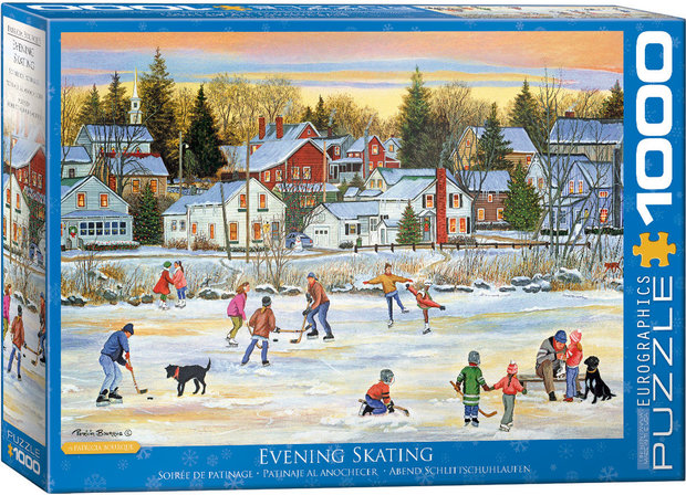 Evening Skating - Puzzel (1000)