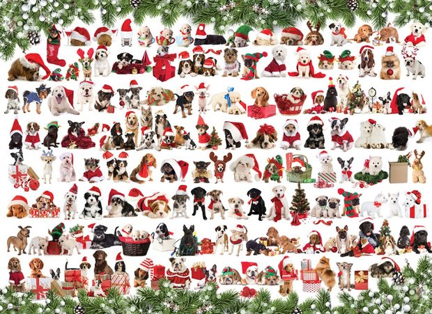 Holiday Dogs - Puzzel (1000)