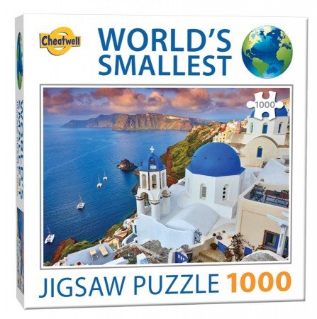 Santorini - World's Smallest Jigsaw Puzzle (1000)