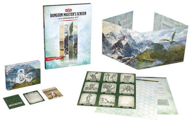 Dungeons & Dragons: Wilderness Kit - Dungeon Master's Screen