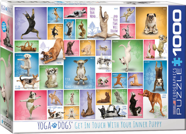 Yoga Dogs - Puzzel (1000)
