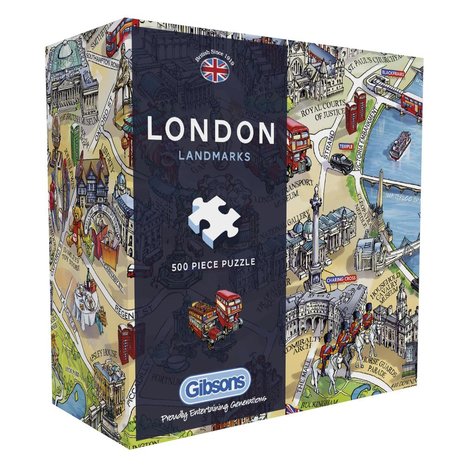 London Landmarks - Puzzel (500)
