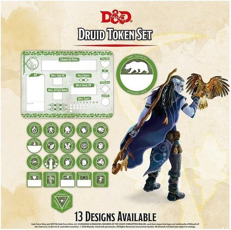 Dungeons & Dragons: Druid Token Set