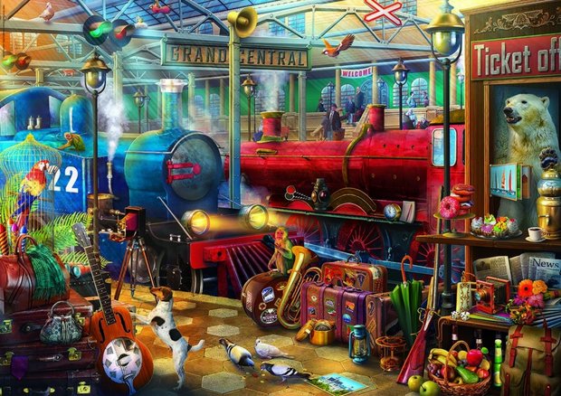 Train Station - Puzzel (500)