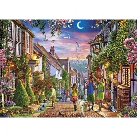 Mermaid Street, Rye - Puzzel (1000)