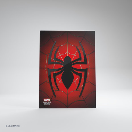 Gamegenic Marvel Champions Art Sleeves: Spider-Man (66x91mm) - 50+1