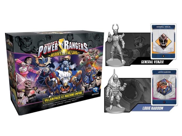 Power Rangers: Heroes of the Grid - Villain Pack #2: Machine Empire