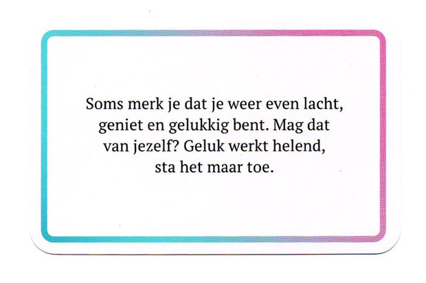 Koesterkaartjes bij Verlies