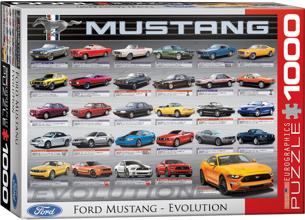 Ford Mustang Evolution - Puzzel (1000)