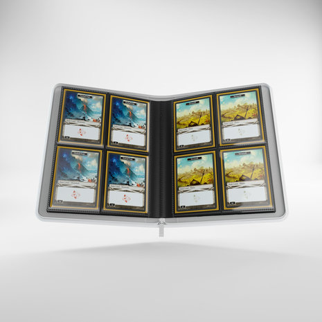 Zip-Up Album: 8 Pocket (Gamegenic) - White