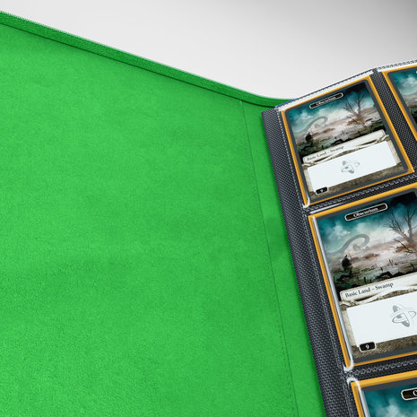 Zip-Up Album: 8 Pocket (Gamegenic) - Green