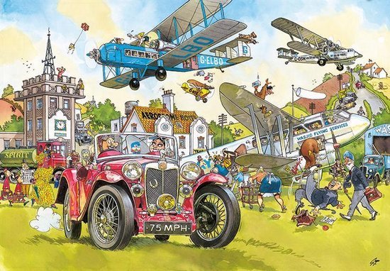 Wasgij Destiny Puzzel Retro (#5): Tijdreizen (1000)