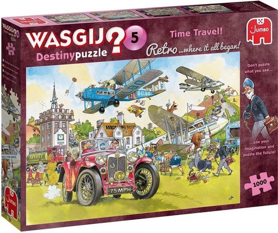 Wasgij Destiny Puzzel Retro (#5): Tijdreizen (1000)