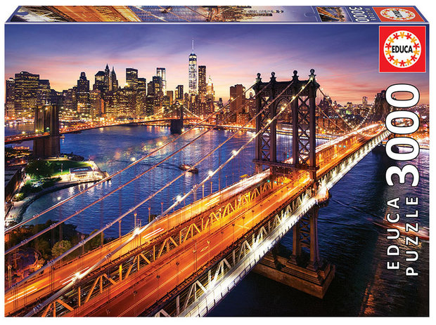 Manhattan at Sunset - Puzzel (3000)