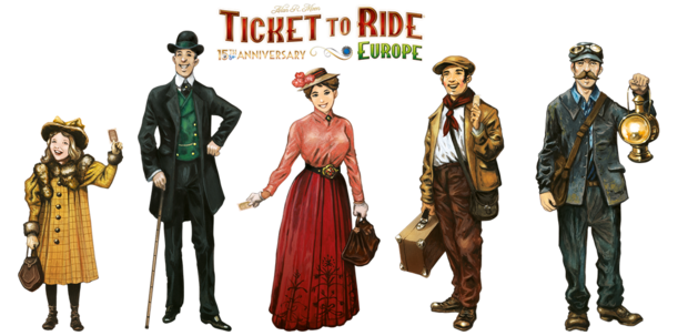 Ticket to Ride: Europe [15TH ANNIVERSARY DELUXE]