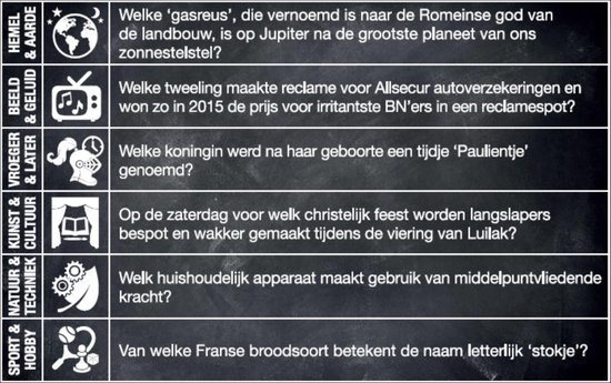 Quiz Spel: Vragen & Antwoorden (Classic Edition 1)