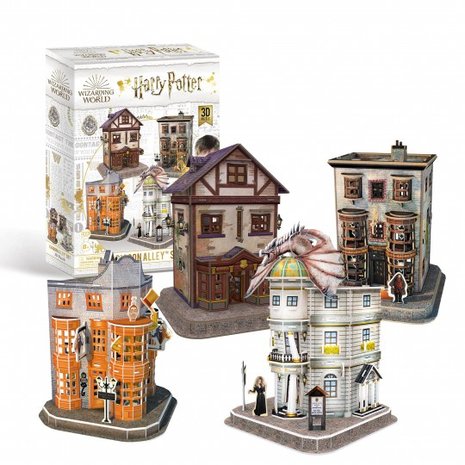 Harry Potter: Diagon Alley Set - 3D Puzzle (273)