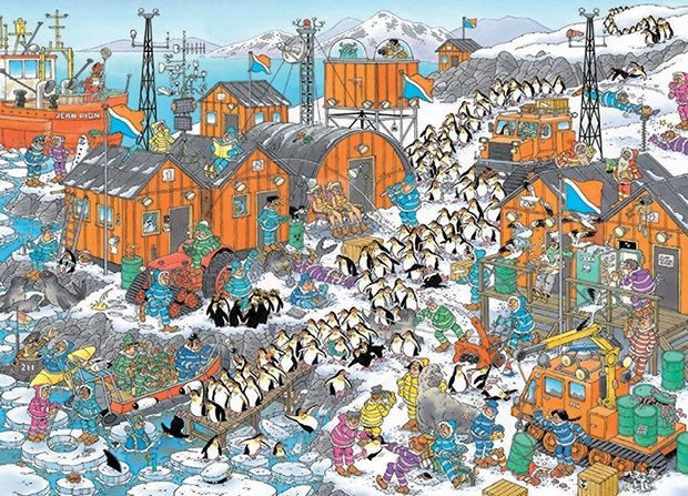Zuidpool Expeditie - Jan van Haasteren Puzzel (1000)