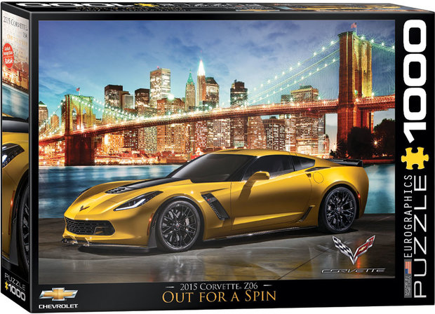 Corvette Z06 Out for a Spin - Puzzel (1000)