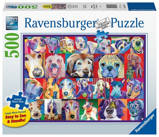 Hello Doggie - Puzzel (500XL)