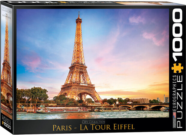 Paris, La Tour Eiffel - Puzzel (1000)