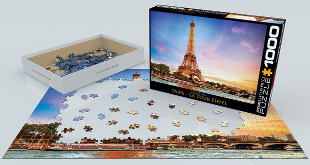 Paris, La Tour Eiffel - Puzzel (1000)