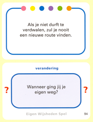 Eigen Wijsheden Spel