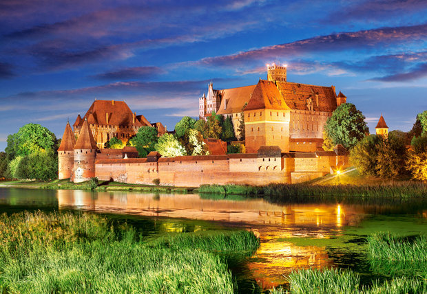 Malbork Castle, Poland - Puzzel (1000)