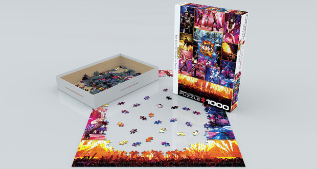 KISS, The hottest Show on Earth - Puzzel (1000)