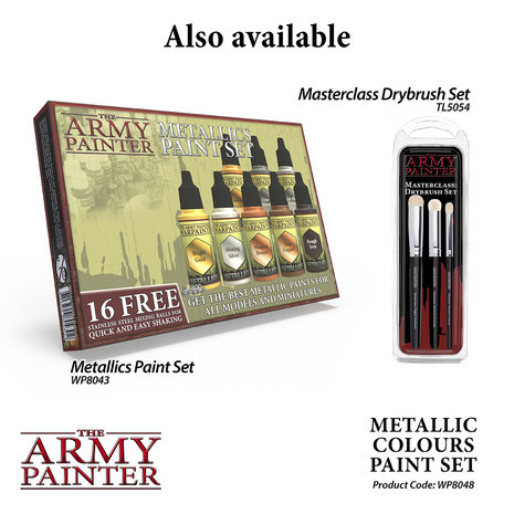 Warpaints Metallic Colours Paint Set (The Army Painter)