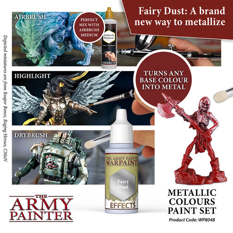 Warpaints Metallic Colours Paint Set (The Army Painter)