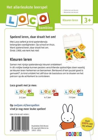 Loco Bambino Boekje - Nijntje: Ik leer kleuren