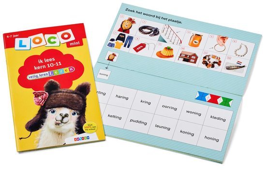 Loco Mini Boekje - Veilig Leren Lezen: Kern 10-11