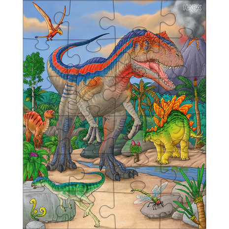 Puzzels: Dinosaurussen (4+)