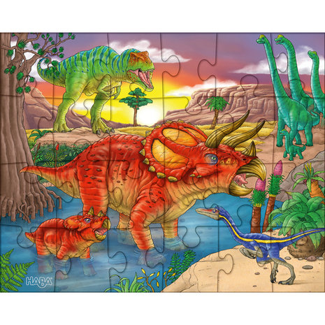 Puzzels: Dinosaurussen (4+)