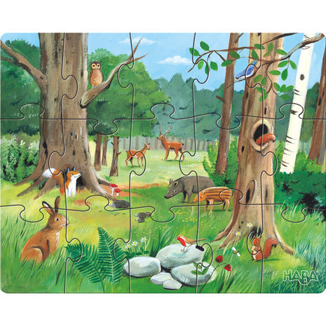 Puzzels: Dieren (3+)