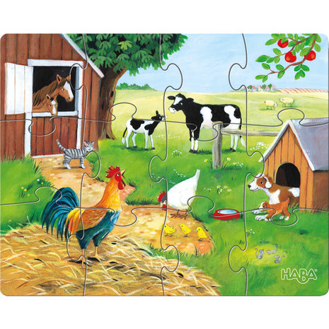 Puzzels: Dieren (3+)