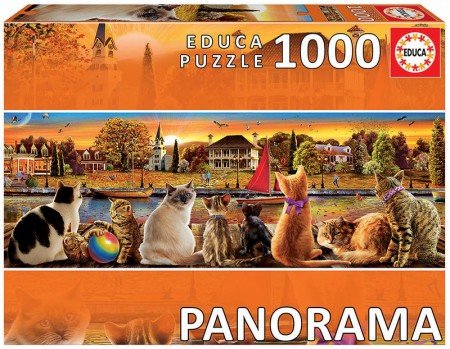 Cats on the Quay - Puzzel (1000)